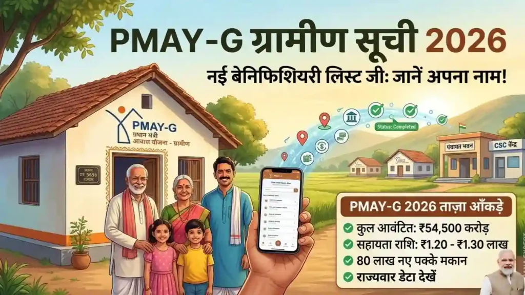 प्रधानमंत्री आवास योजना ग्रामीण सूची